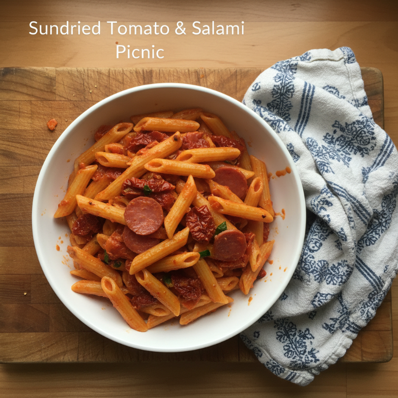 Sundried Tomato & Salami Picnic Penne