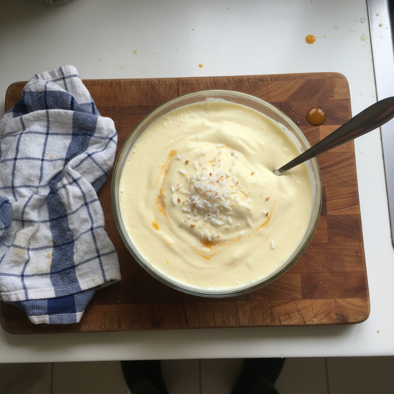 Whipped Mango Coconut Shake