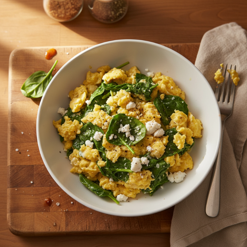 5-Minute Microwave Egg Scramble