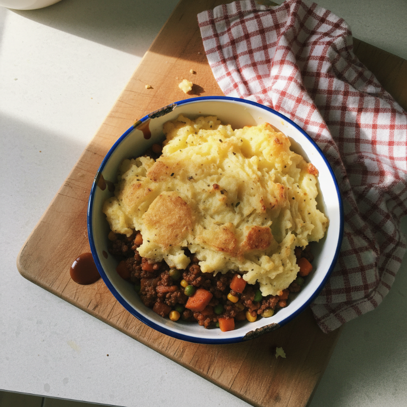 Freezer-Friendly Beef & Veggie Shepherd’s Pie