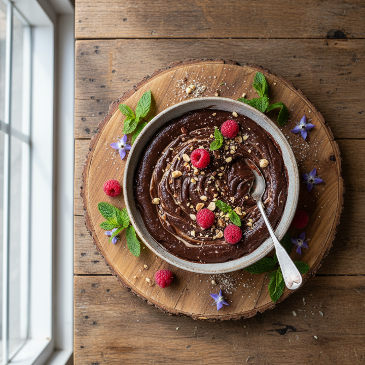 Fudgy Chocolate Protein Brownie Batter