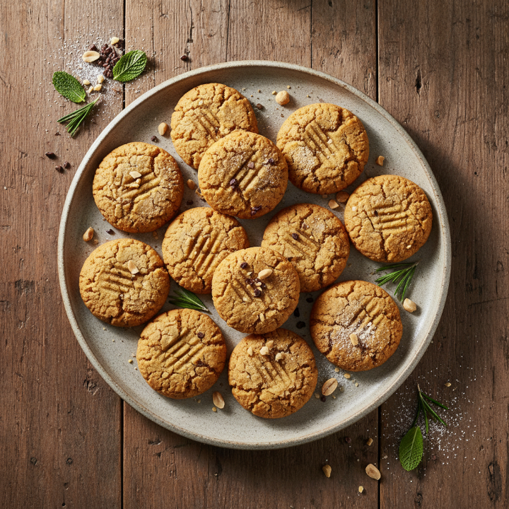 Peanut Butter Protein Cookies