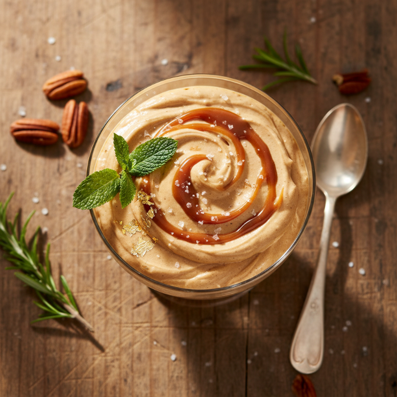 Salted Caramel Protein Mousse