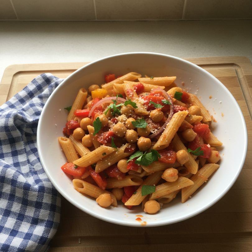 Mediterranean Chickpea & Penne
