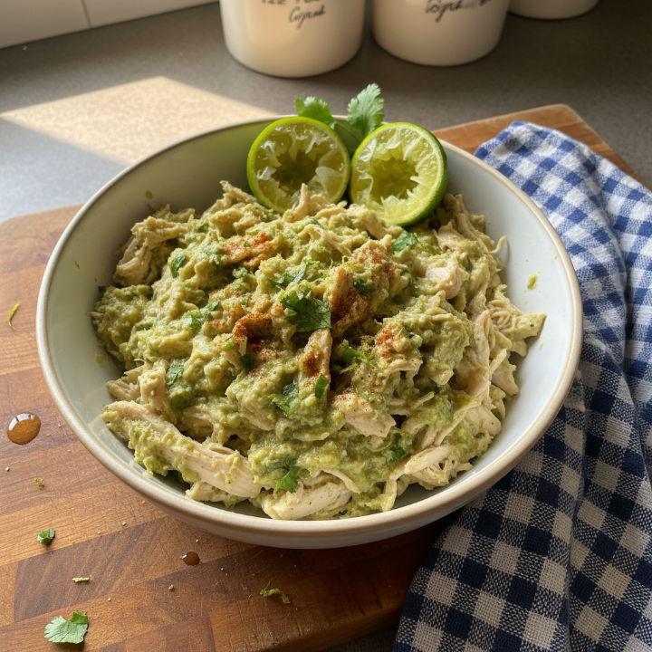 Zesty Lime and Cilantro Shredded Chicken
