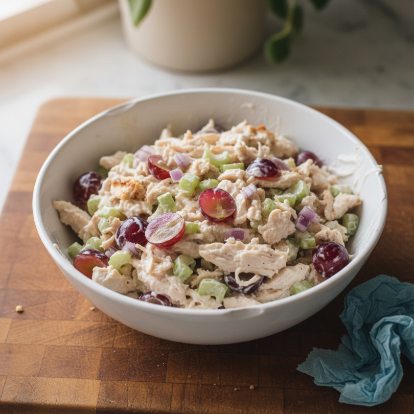 Greek Yogurt Chicken Salad Bites