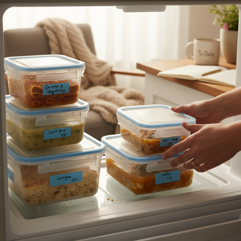 What to Freeze in Your Last Month of Pregnancy preparation