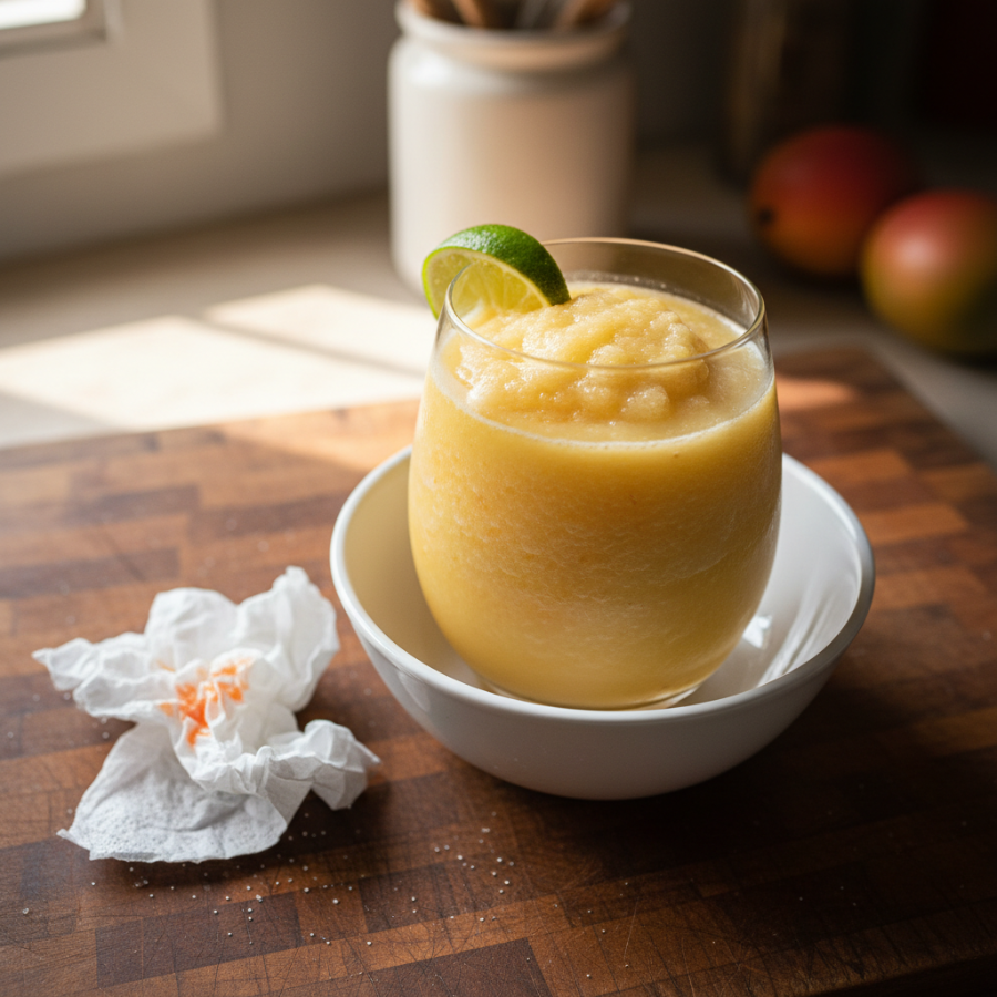 Frozen Mango Daiquiri (Alcohol-Free)