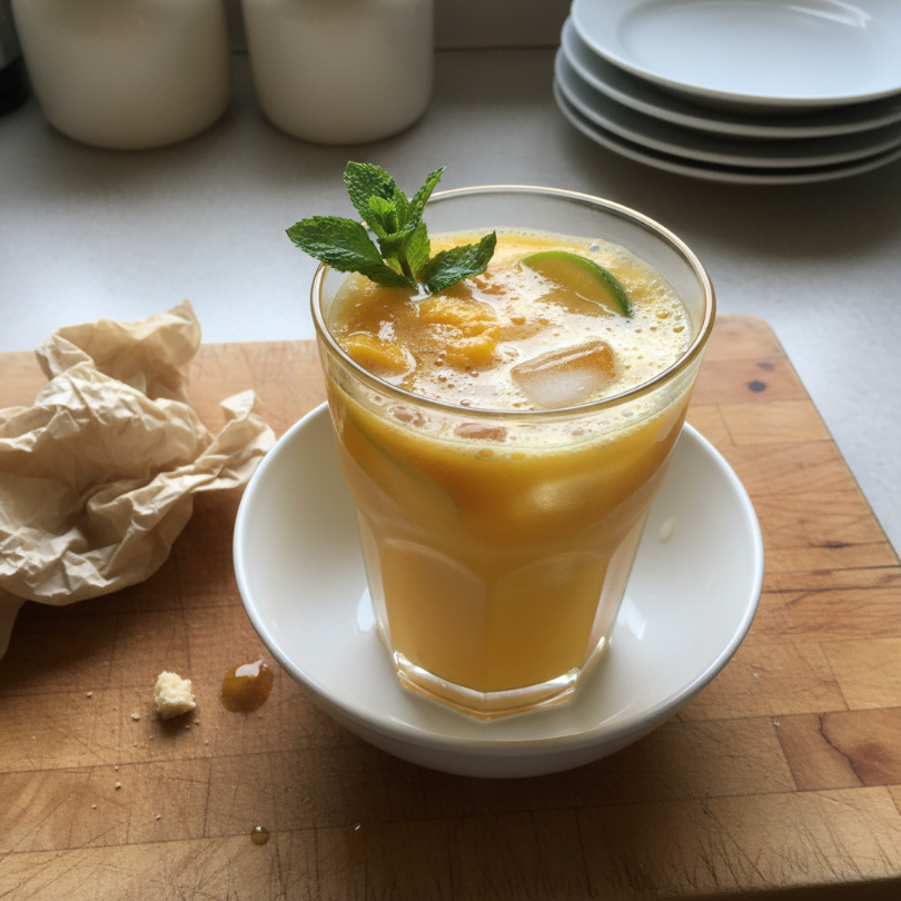 Mango Ginger Fizz
