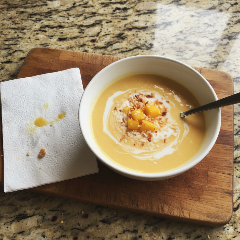 Creamy Mango Coconut Cooler