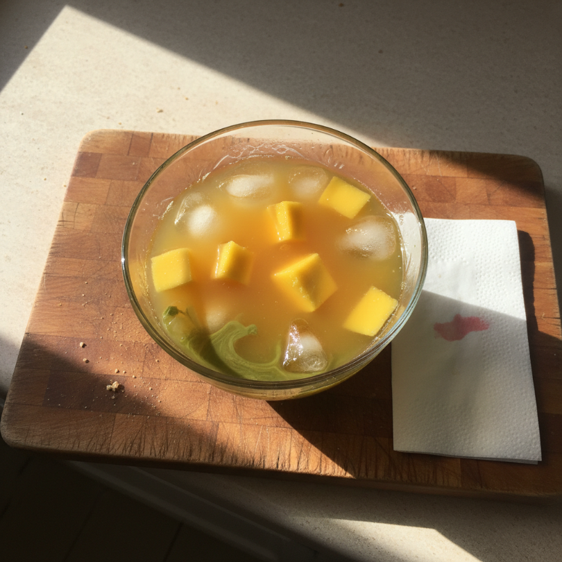 Mango Iced Green Tea