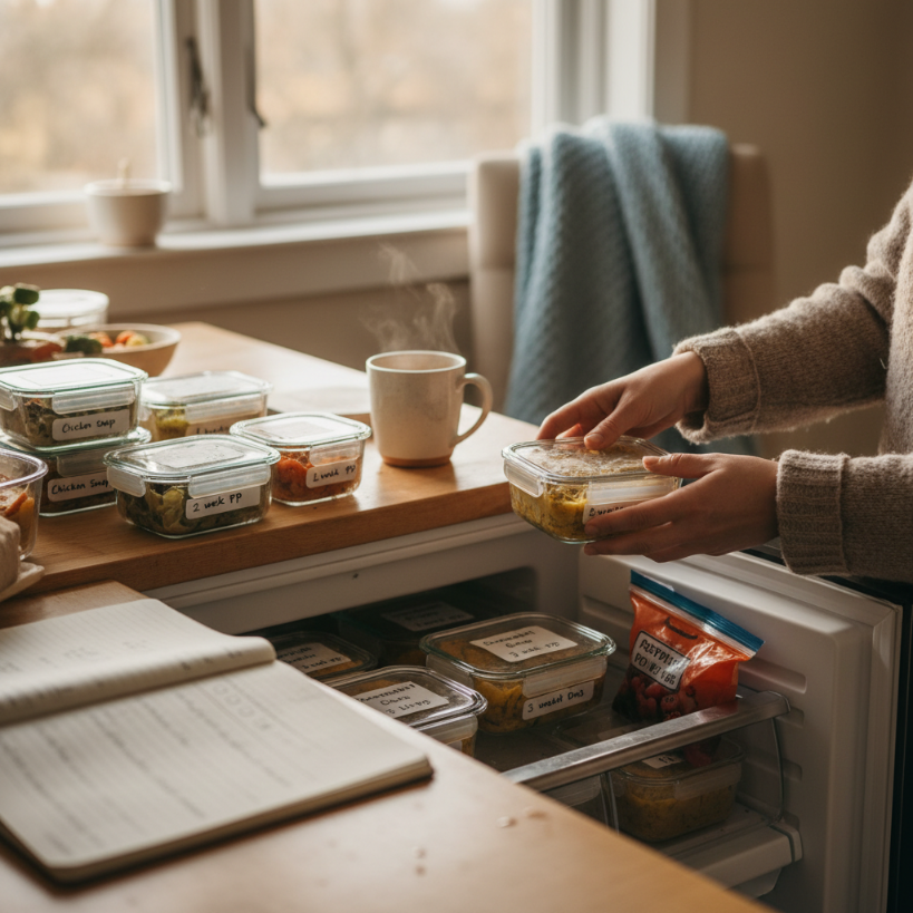 Healing Foods for the First 6 Weeks Postpartum preparation