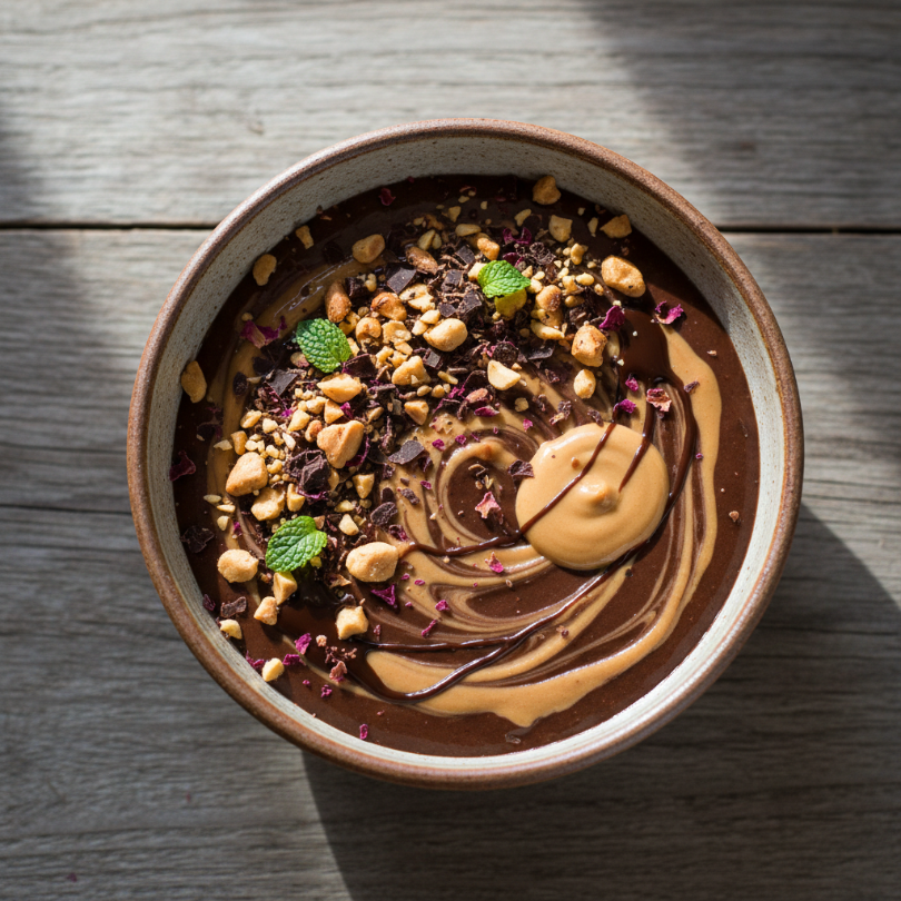 Chocolate Peanut Butter Protein Pudding