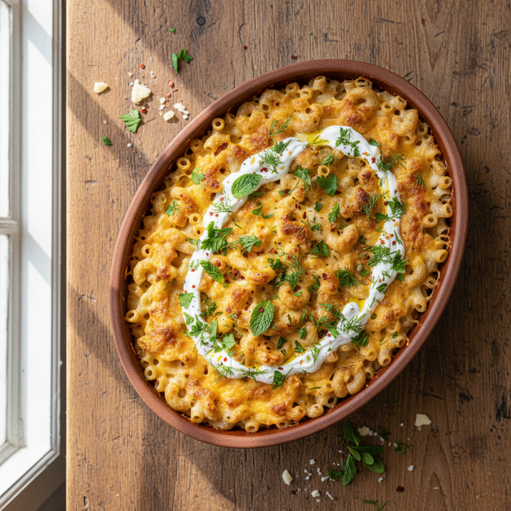 Creamy Greek Yogurt Mac and Cheese