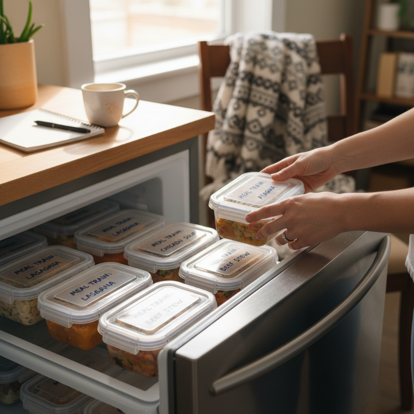 How to Organize a Meal Train Without the Chaos preparation
