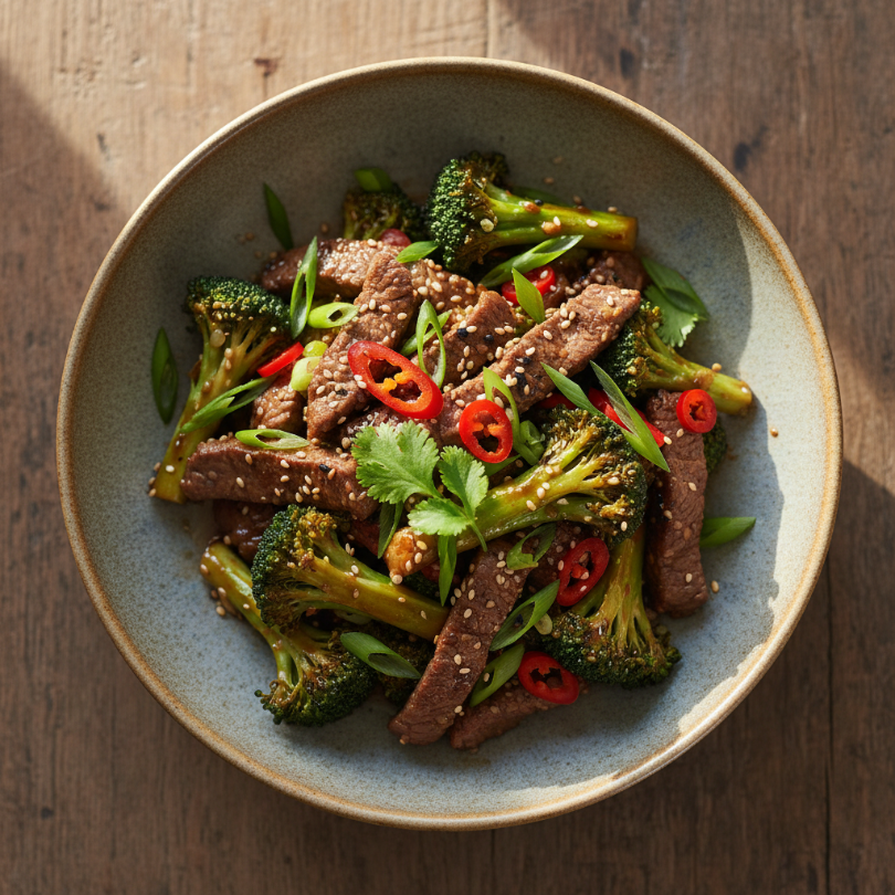 Lean Beef and Broccoli Stir-Fry