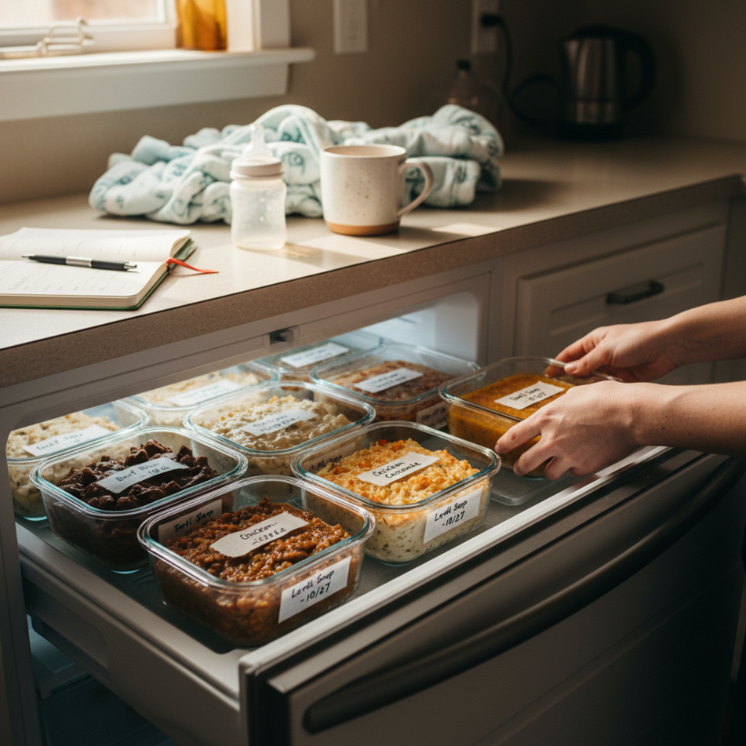 Instant Pot Meal Prep for New Parents preparation