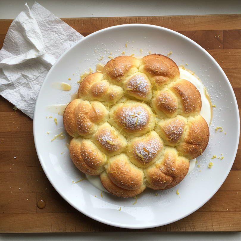 Zesty Lemon Cloud Cake