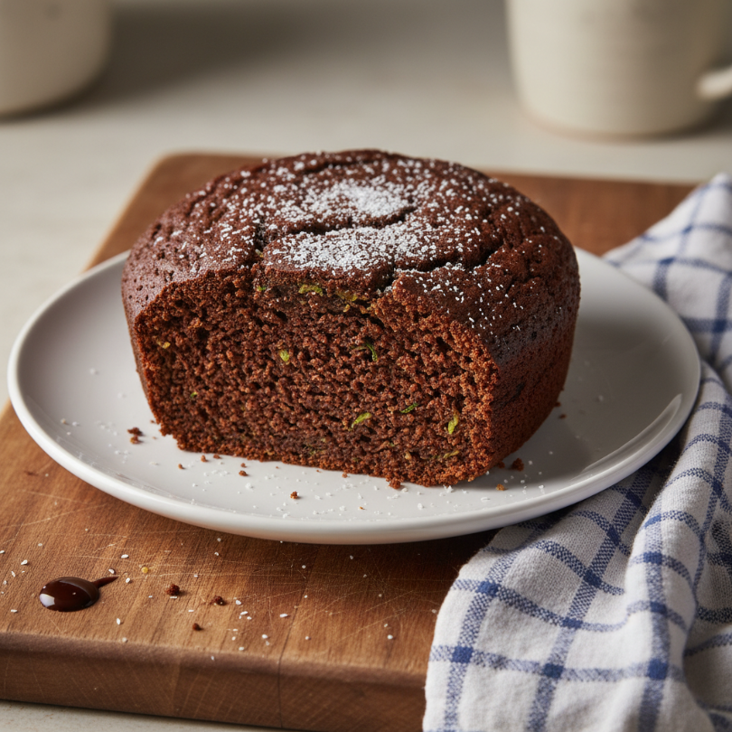 One-Bowl Chocolate Zucchini Snack Cake