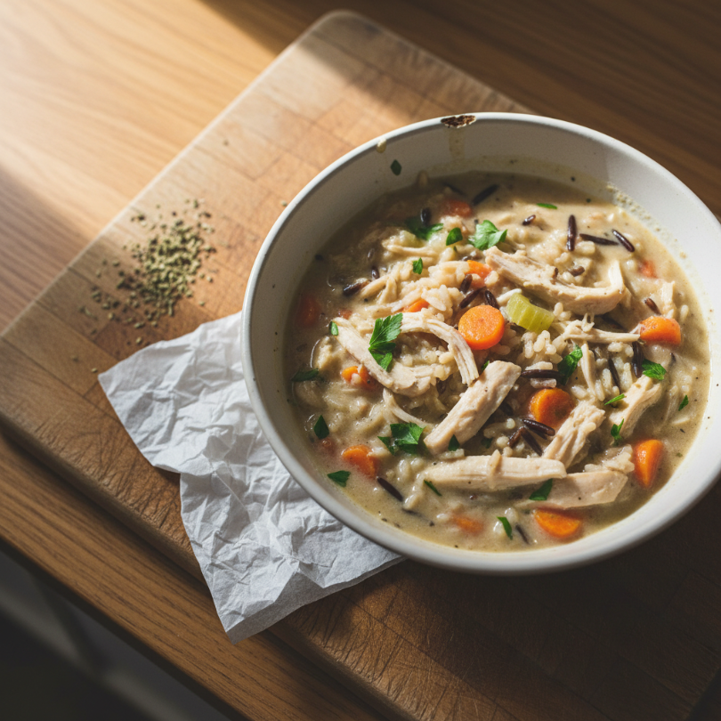 Recovery Chicken & Wild Rice Soup