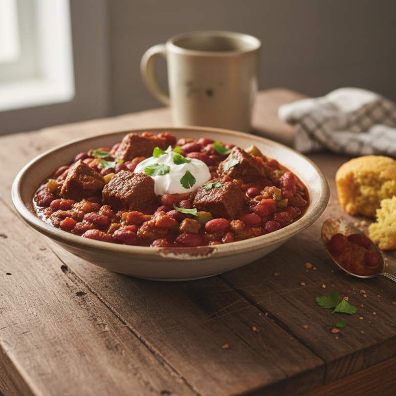 Chunky Beef Chili