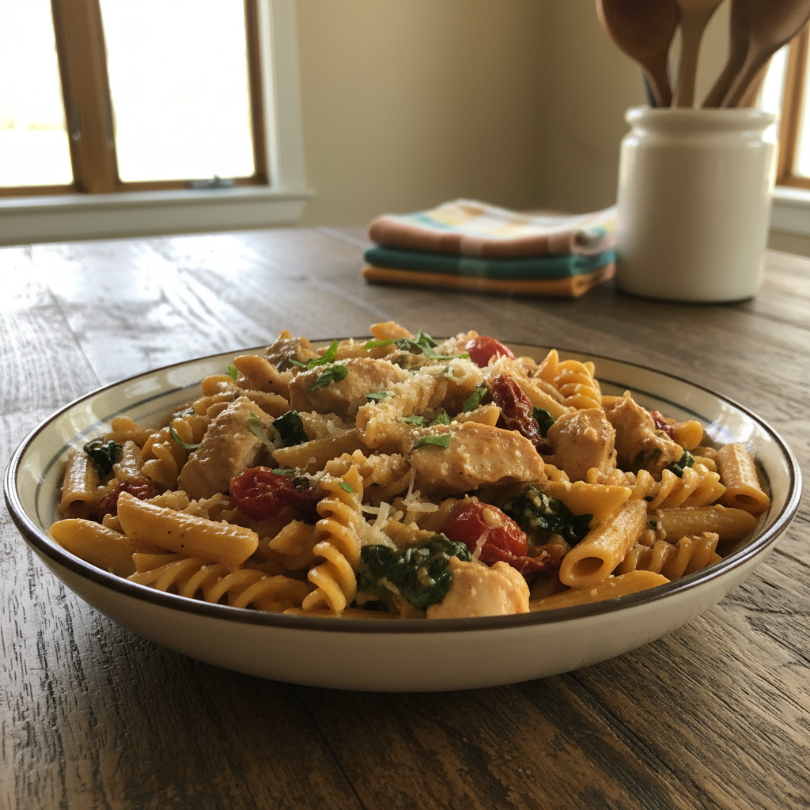 Tuscan Chicken Pasta