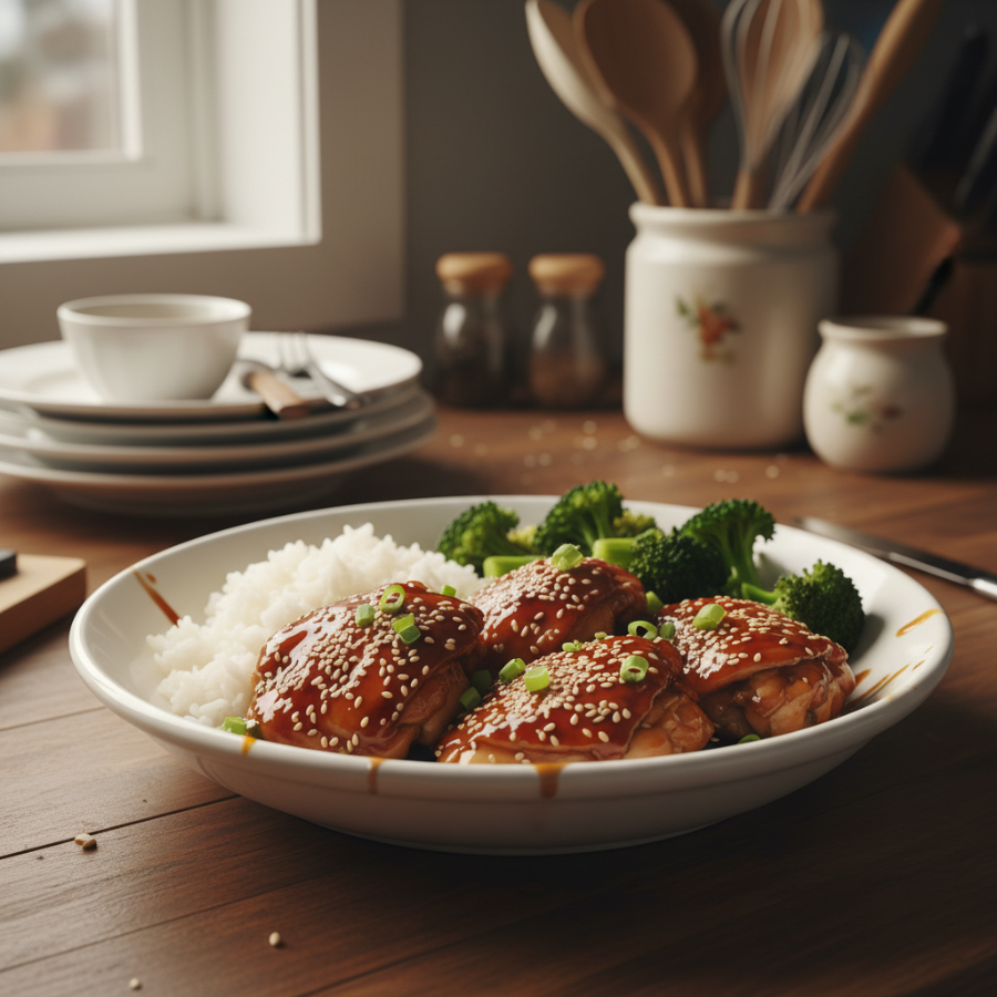 Teriyaki Chicken Thighs