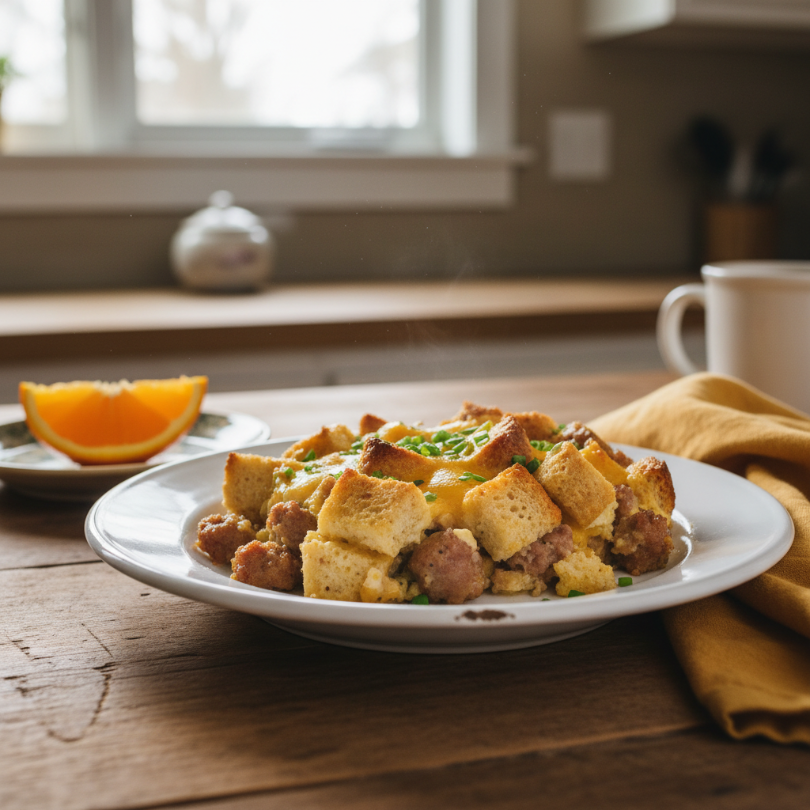 Make-Ahead Breakfast Casserole