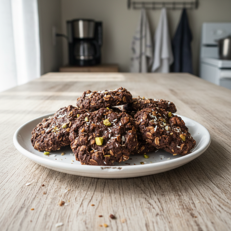 Healthy Chocolate No Bake Cookies
