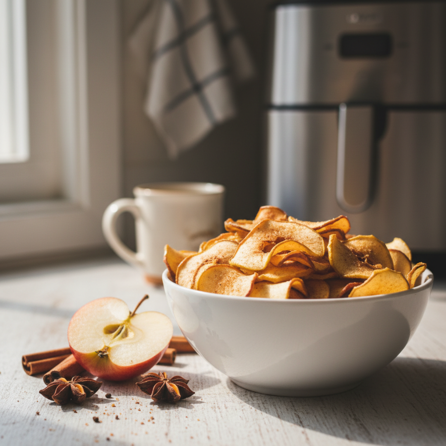 Air Fryer Apple Chips