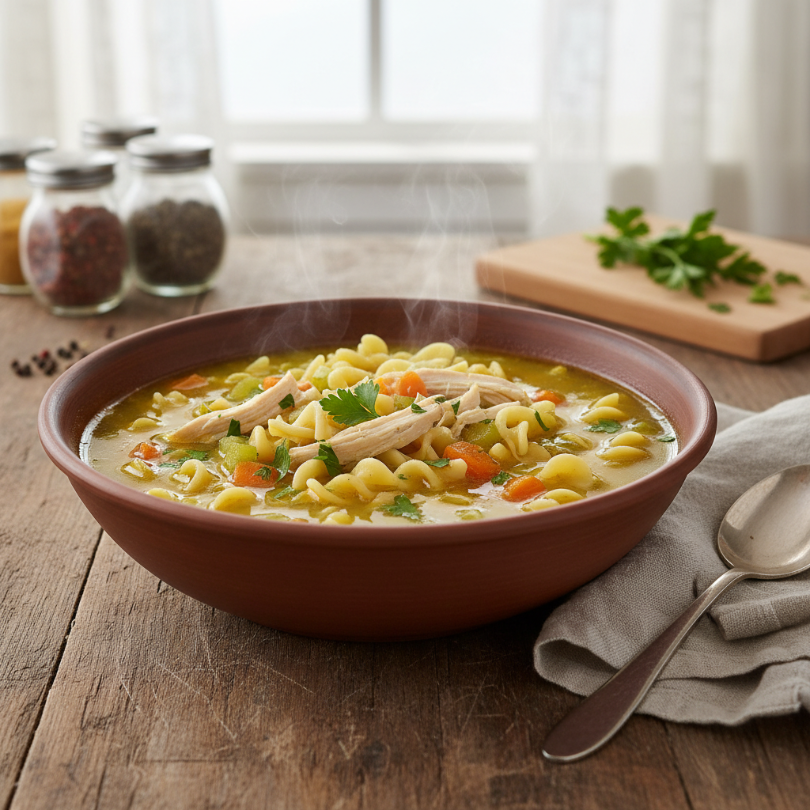 Homemade Chicken Noodle Soup