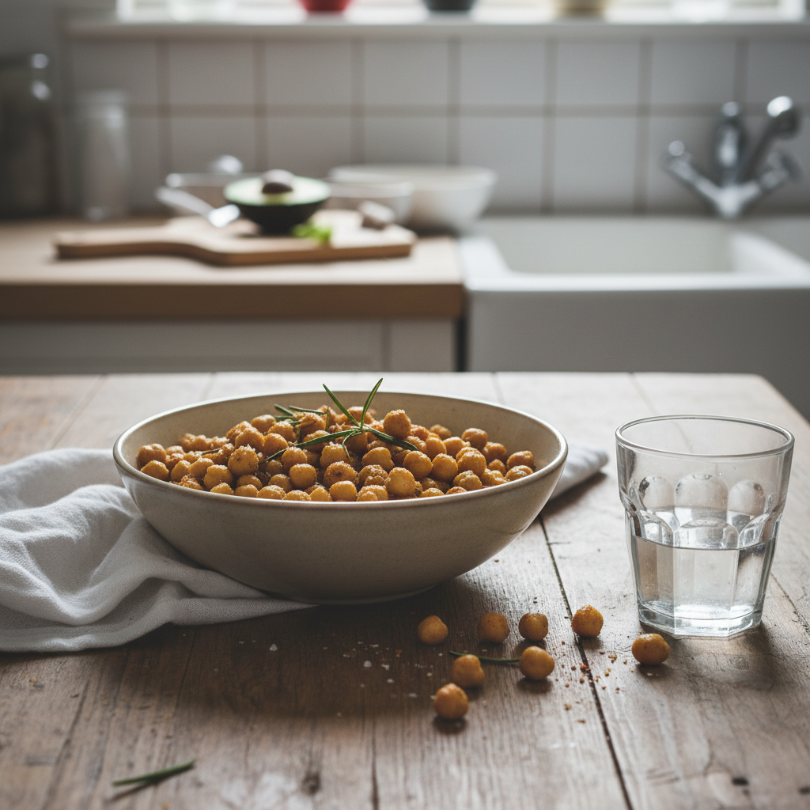 Easy Roasted Chickpeas