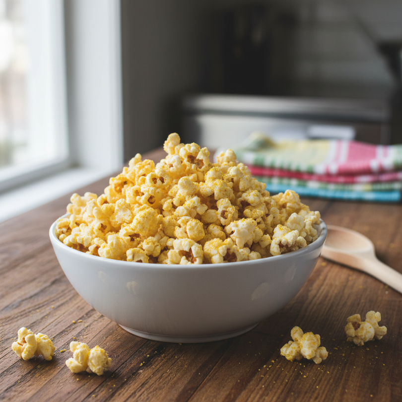 Air-Popped Popcorn with Brewer's Yeast