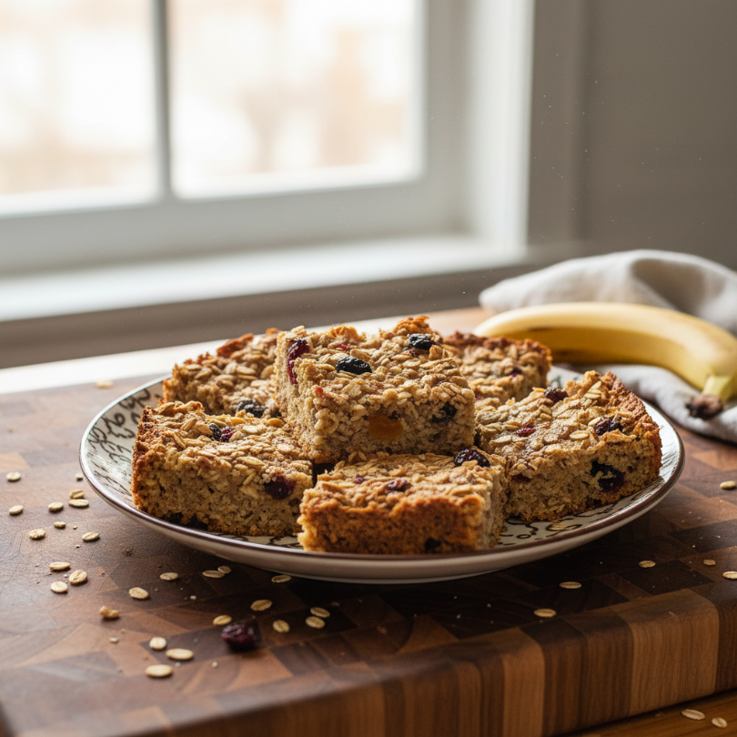 Baked Oatmeal Squares