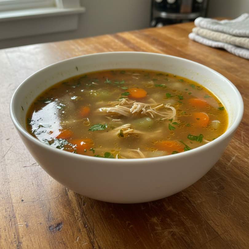 Bone Broth Chicken Soup