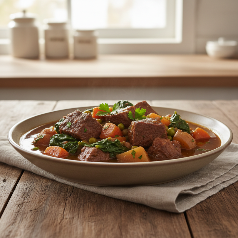 Slow Cooker Iron-Boost Beef Stew