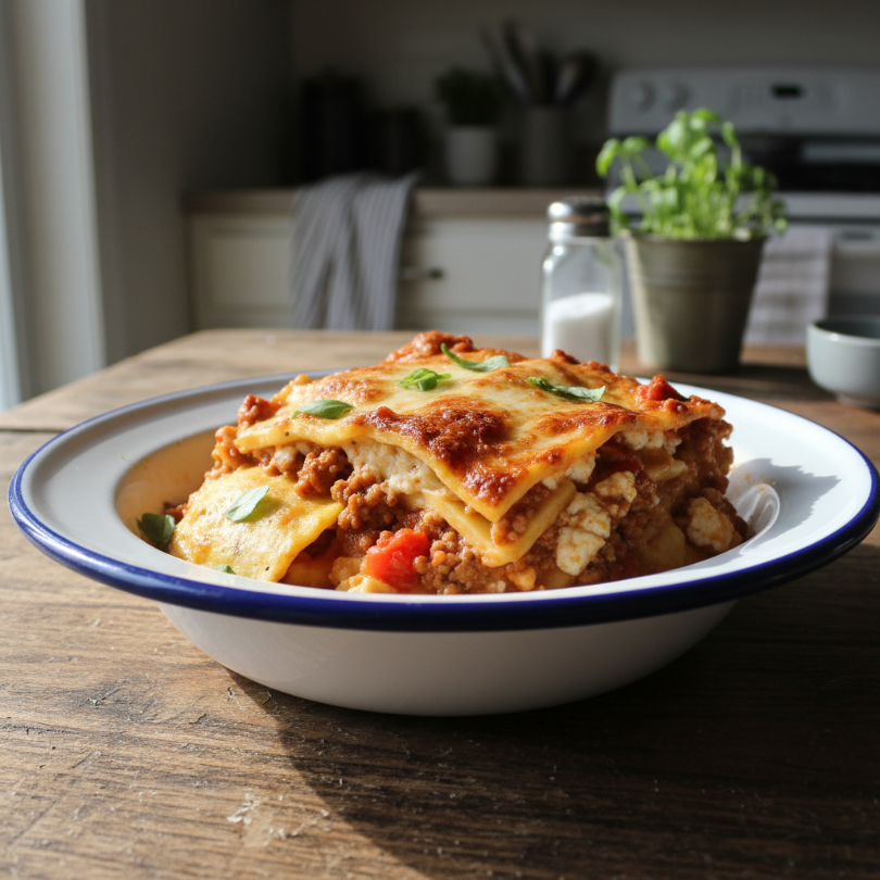 Easy Ravioli Lasagna
