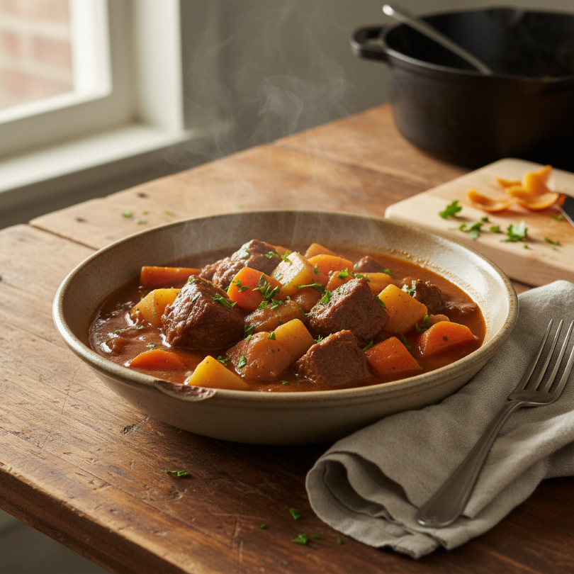 Beef Stew with Root Vegetables