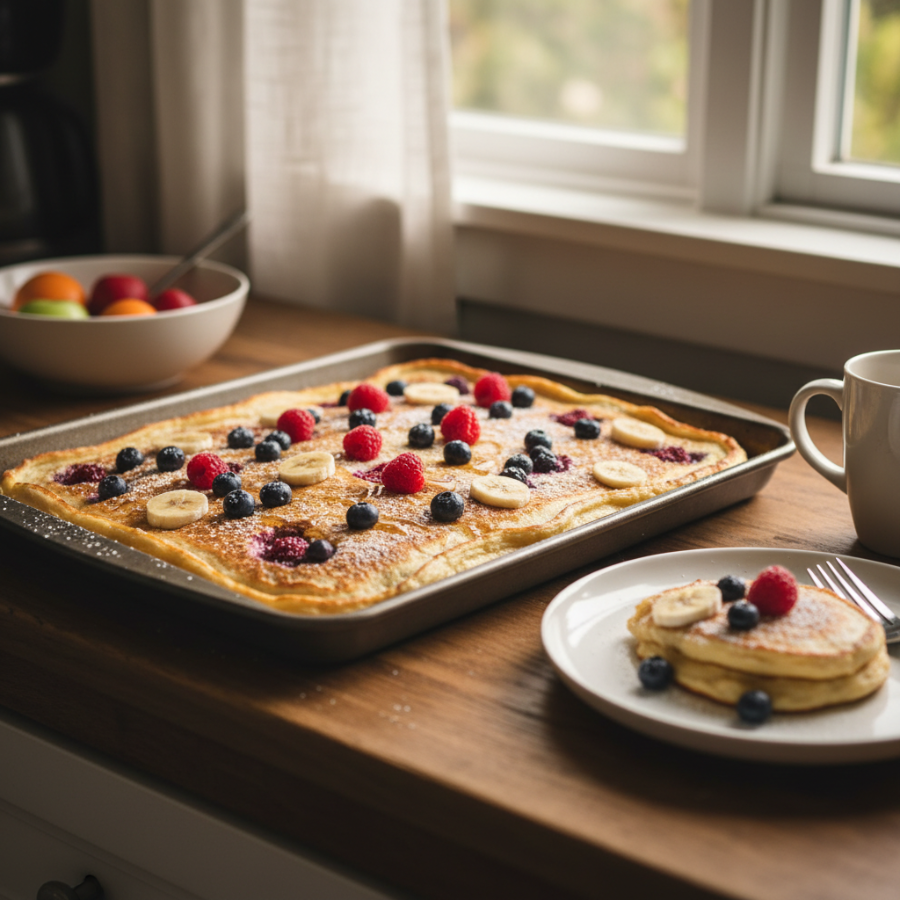Sheet Pan Pancakes