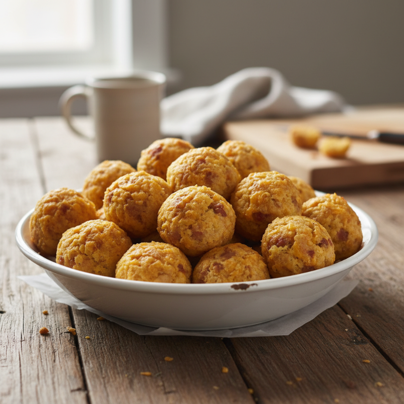 Classic Sausage and Cheese Balls
