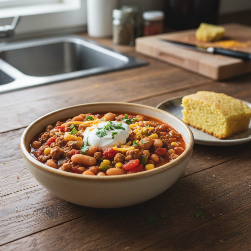 Turkey and White Bean Chili