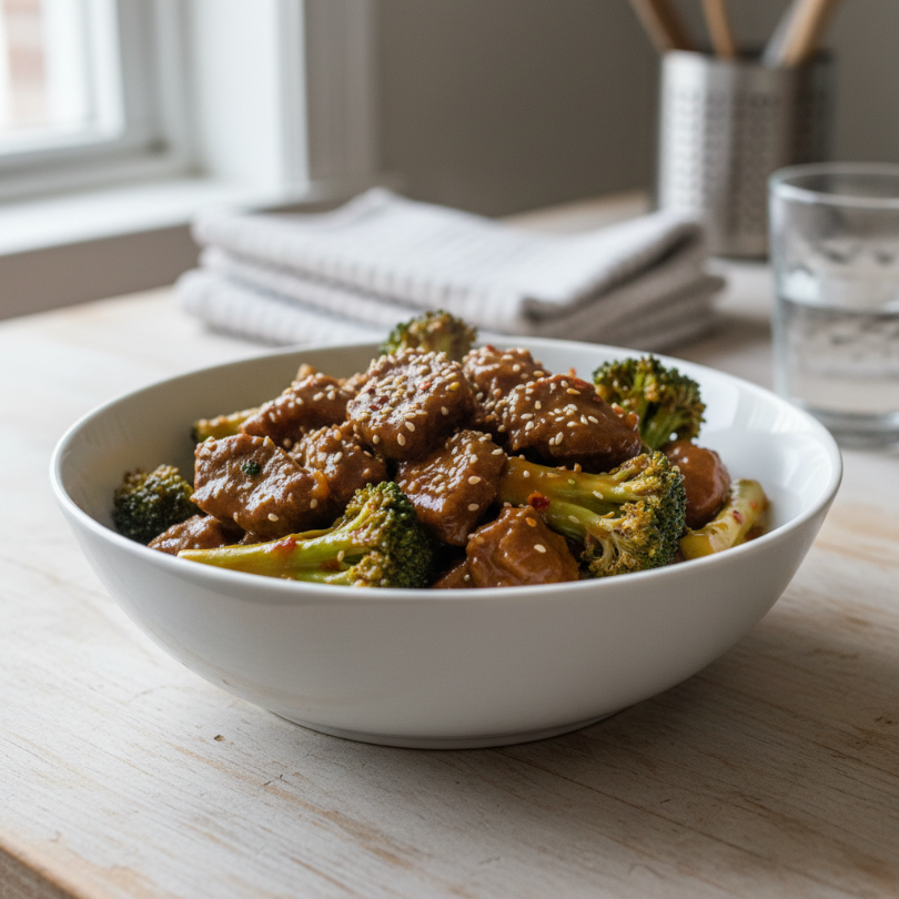 Crockpot Beef and Broccoli