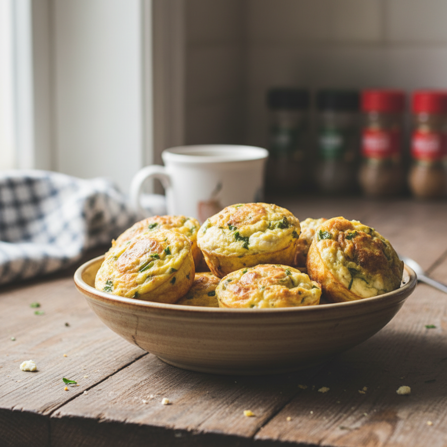 Cottage Cheese Egg Muffins