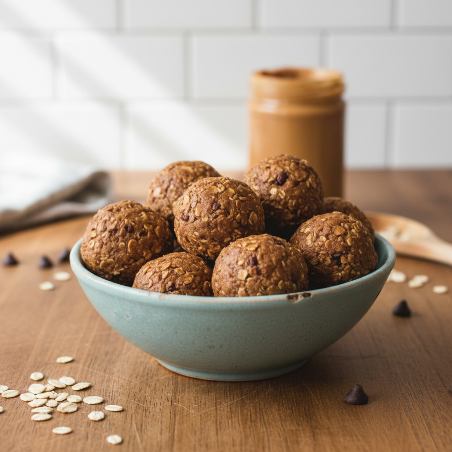 5-Ingredient Peanut Butter Energy Bites