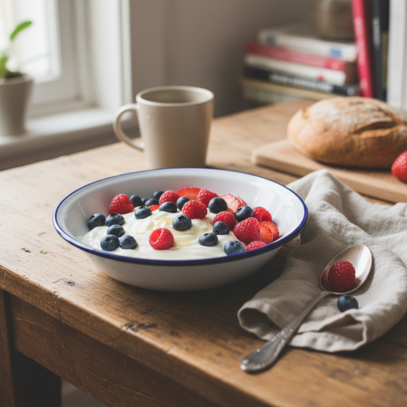 Greek Yogurt with Berries