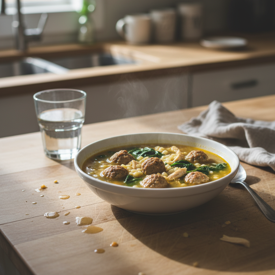 Freezer-Friendly Italian Wedding Soup