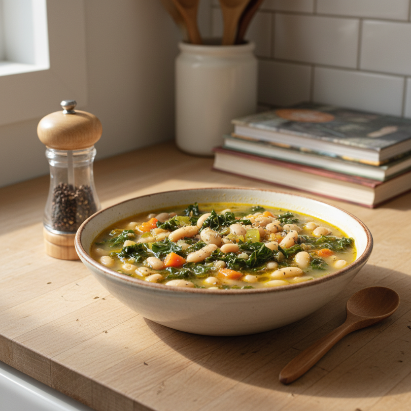 White Bean and Kale Soup