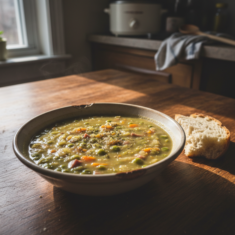 Slow Cooker Split Pea Soup