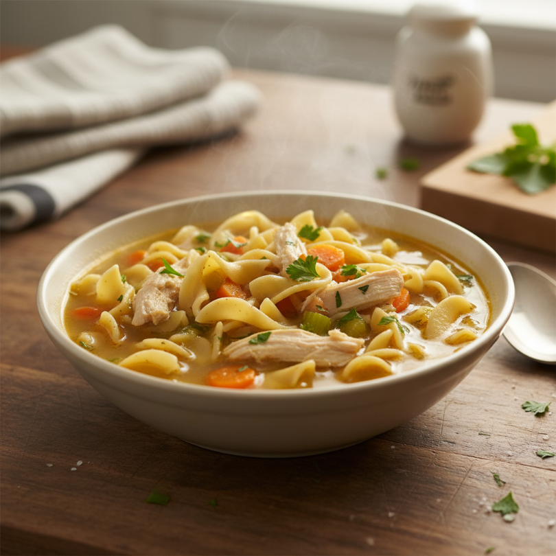 The Best Chicken Noodle Soup