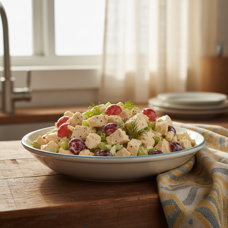 Chicken Salad with Grapes